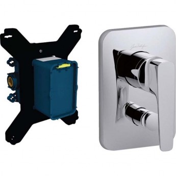 Смеситель JACOB DELAFON ALEO+ E98718RU-CP для ванны с душем хром