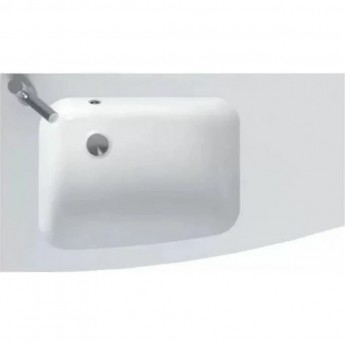 Стеклянная раковина JACOB DELAFON NONA EB1884RU-DE1 81х47 белый матовый